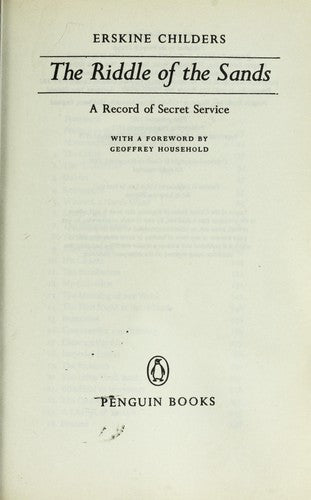 The Riddle of the Sands A Record of Secret Service