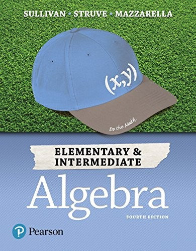 Elementary and Intermediate Algebra