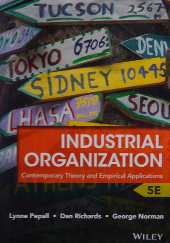 Industrial Organization Contemporary Theory and Empirical Applications