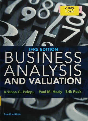 Business Analysis and Valuation