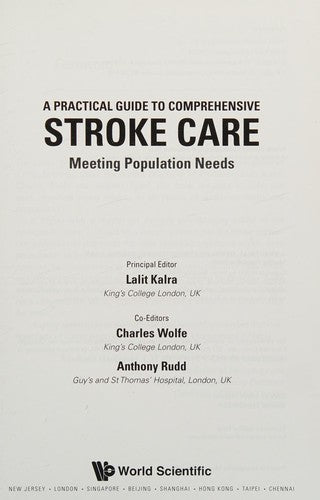 A Practical Guide to Comprehensive Stroke Care Meeting Population Needs