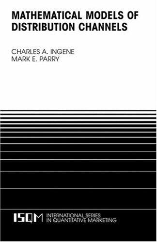 Mathematical Models of Distribution Channels