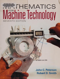 Mathematics for Machine Technology