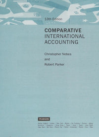 Comparative International Accounting