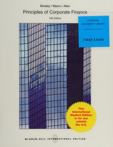 Principles of Corporate Finance