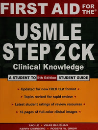 First Aid for the USMLE Step 2 CK