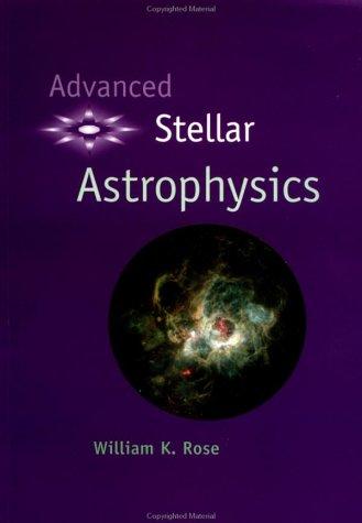 Advanced Stellar Astrophysics