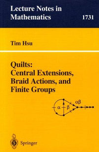 Quilts: Central Extensions, Braid Actions, and Finite Groups