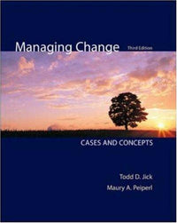 Managing Change: Cases and Concepts