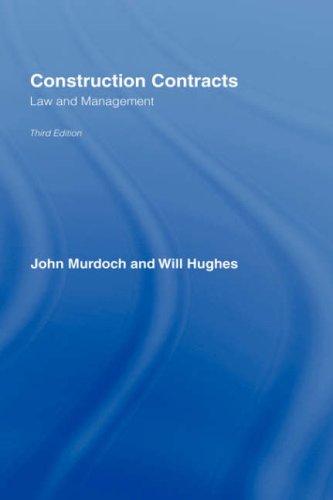 Construction Contracts Law and Management