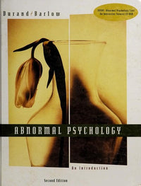 Abnormal Psychology An Introduction