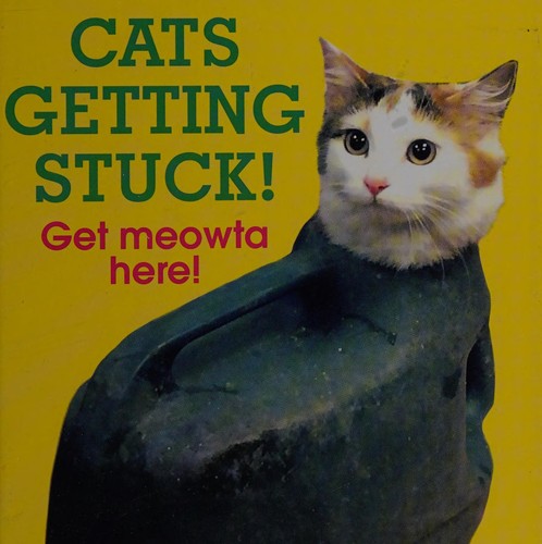 Cats getting stuck! get meowta here!