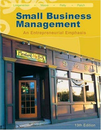 Small Business Management An Entrepreneurial Emphasis