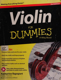 Violin For Dummies, Book + Online Video & Audio Instruction