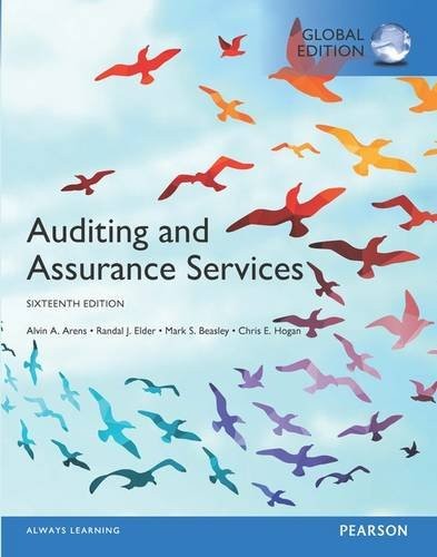 Auditing and Assurance Services An Integrated Approach