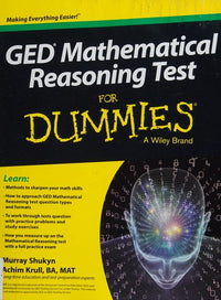 GED Mathematical Reasoning Test For Dummies