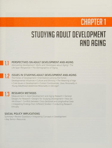 Adult Development and Aging