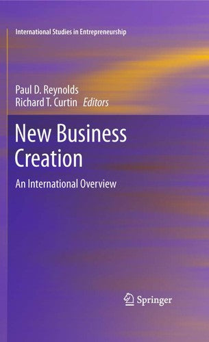 New Business Creation An International Overview