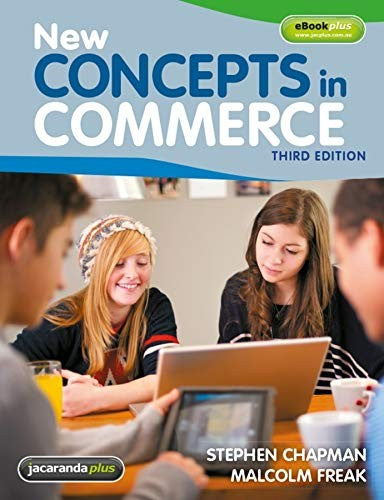 New Concepts in Commerce and EBookPLUS