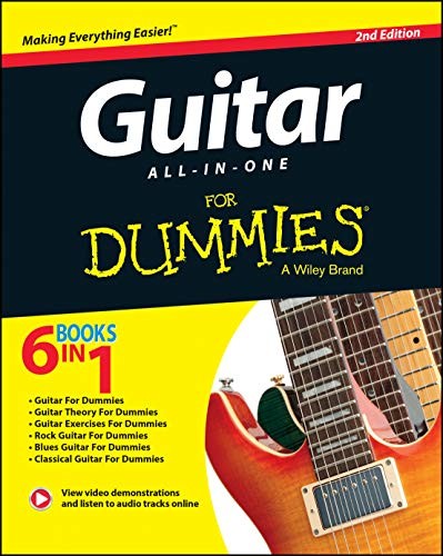 Guitar All-in-One For Dummies Book + Online Video and Audio Instruction