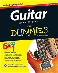 Guitar All-in-One For Dummies Book + Online Video and Audio Instruction