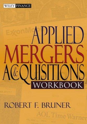 Applied Mergers and Acquisitions Workbook